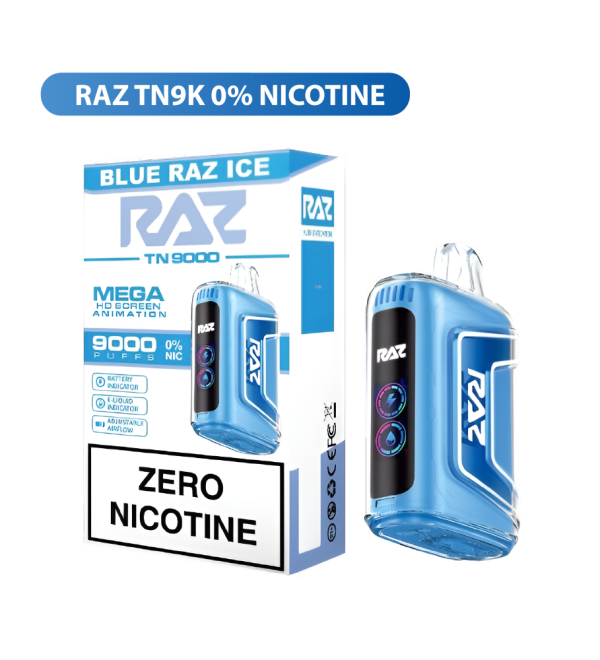 RAZ TN9000 0% nicotine