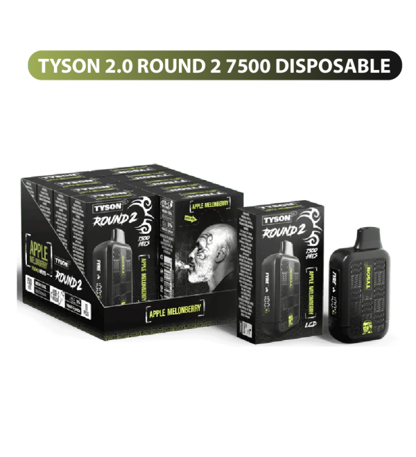 Tyson 2.0 Round 2 7500 Disposable Vape