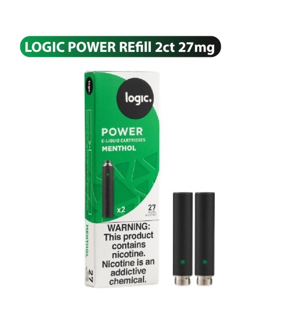 Logic Power Refill 2ct 27mg