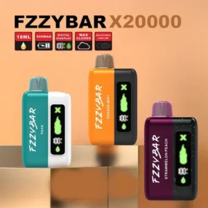 FzzyBar X20000 Disposable E-Hookah – 20,000 Puffs