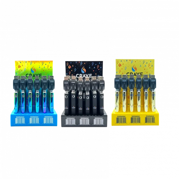 Crave 510 Threaded Battery - 900mAh with charger